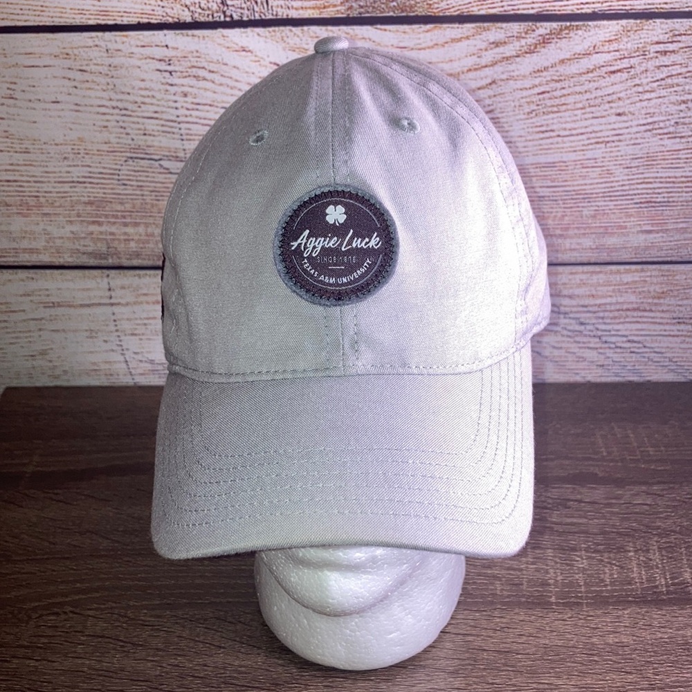 Pre Owned Gray Texas A&M Aggies Oxford Circle Adjustable Hat Top of The World
